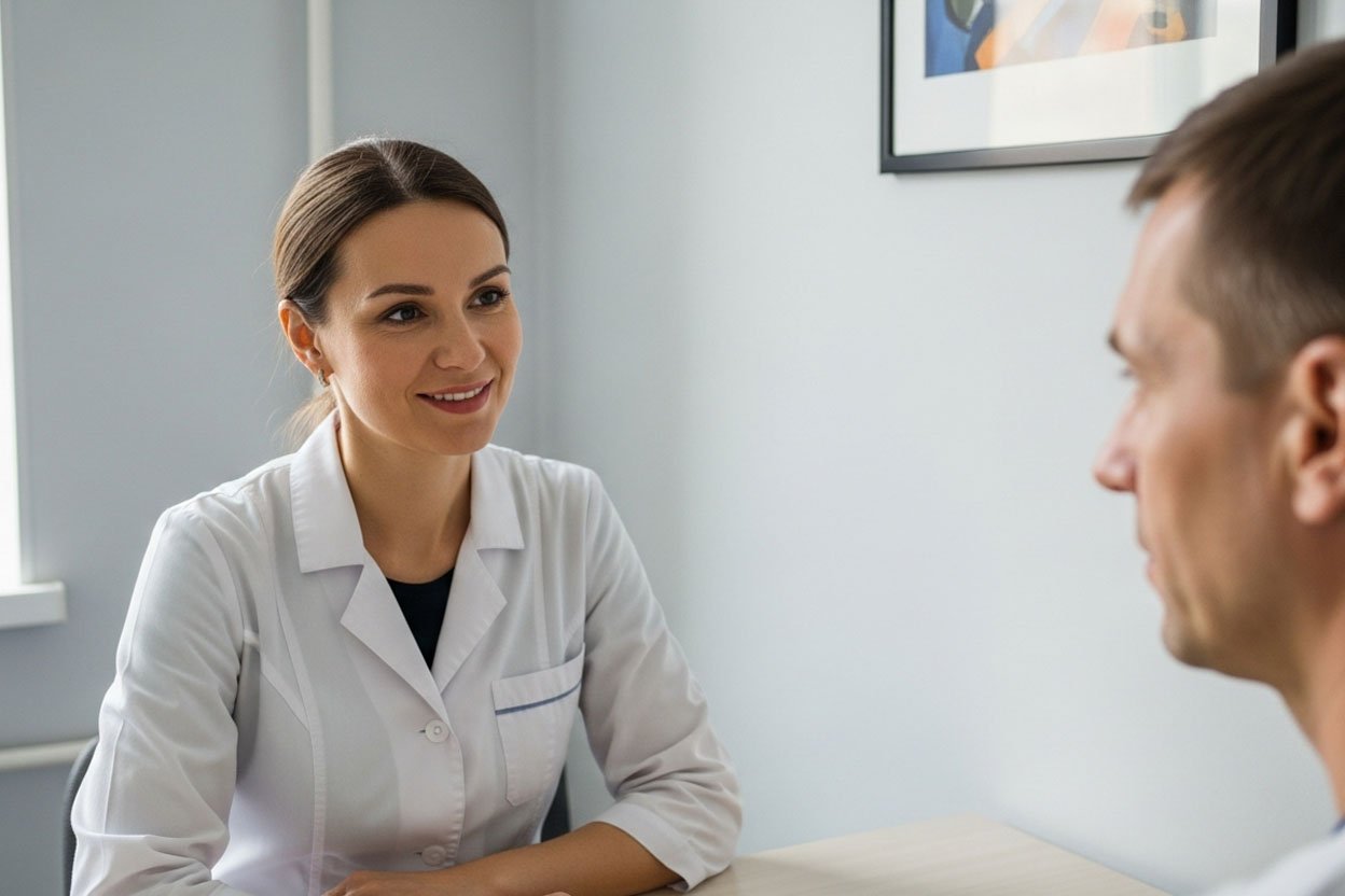 Индивидуальное занятие со специалистом Специалист консультирует пациента